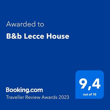 B&B Lecce House Buitenkant foto